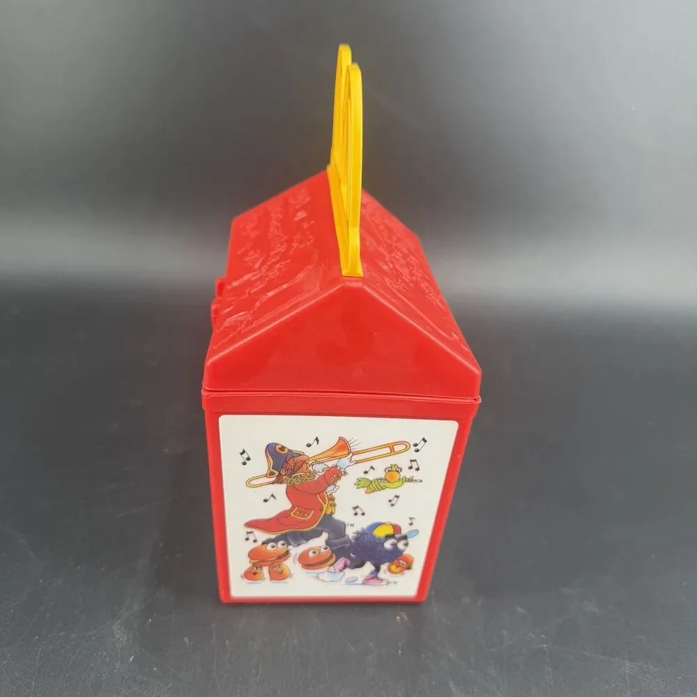 Vintage 1988 McDonald's Happy Meal Toy Food Playset Box Burger Fries Drink Lot